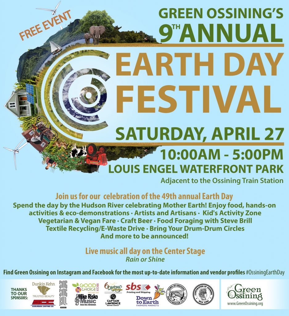 9th Annual Earth Day Festival – April 27th – Westchester County’s ...